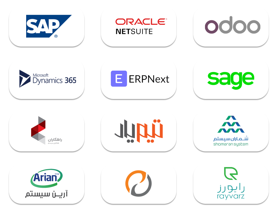 معرفی ERP های ایرانی و مقایسه با Odoo ERP ERP های ایرانی